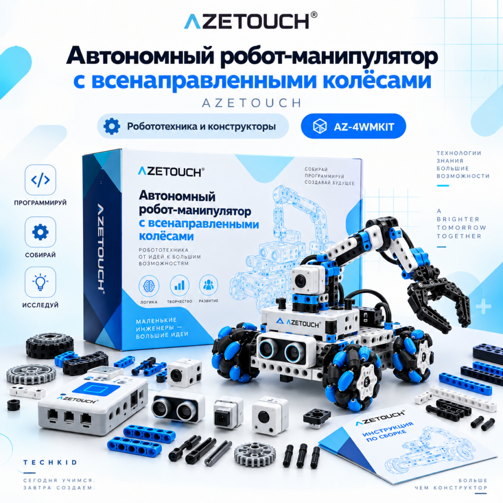Автономный робот-манипулятор AZETOUCH