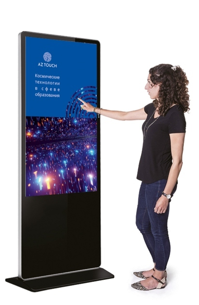 Напольный информационный киоск AZ TOUCH AZ-FSD4327I