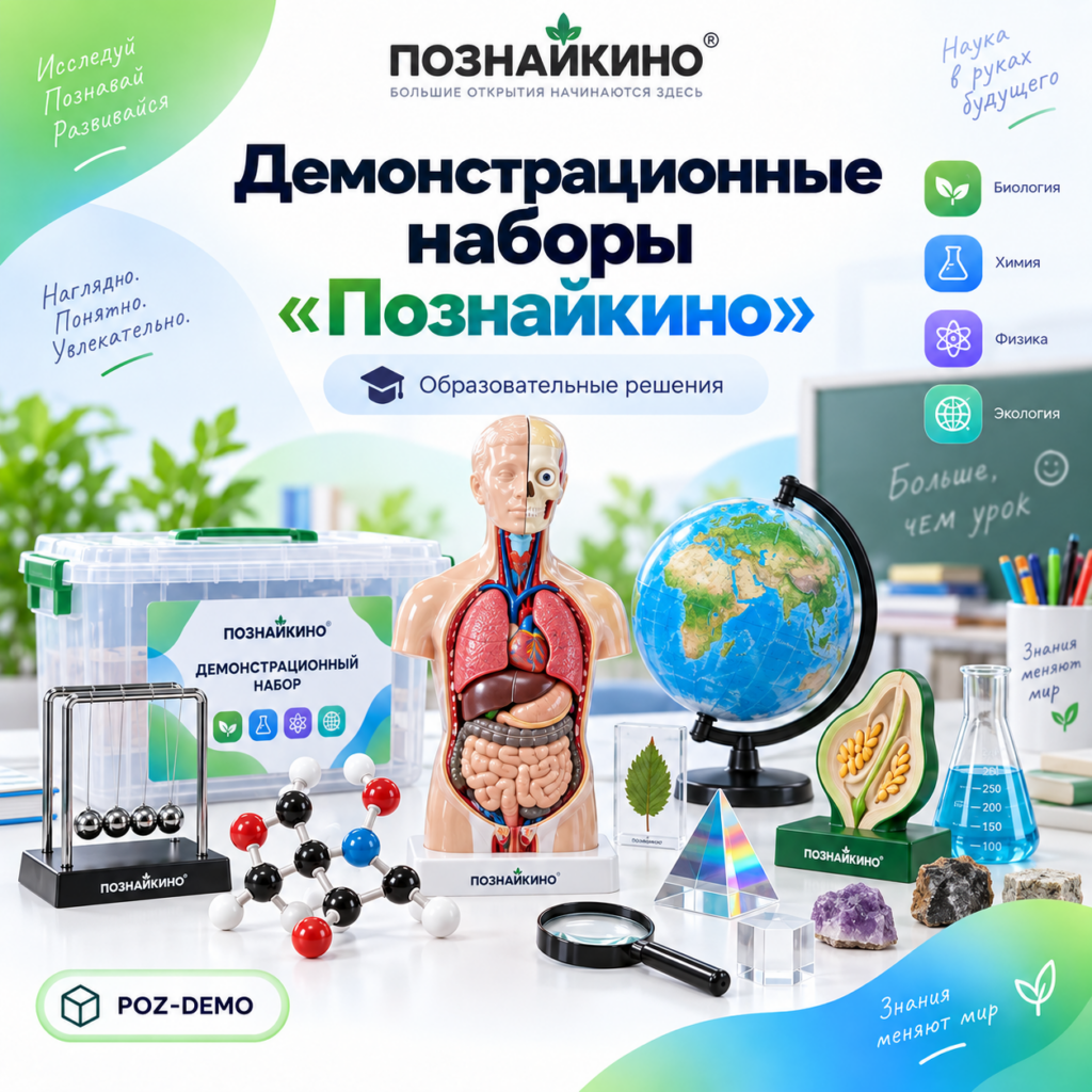 Демонстрационные наборы Познайкино