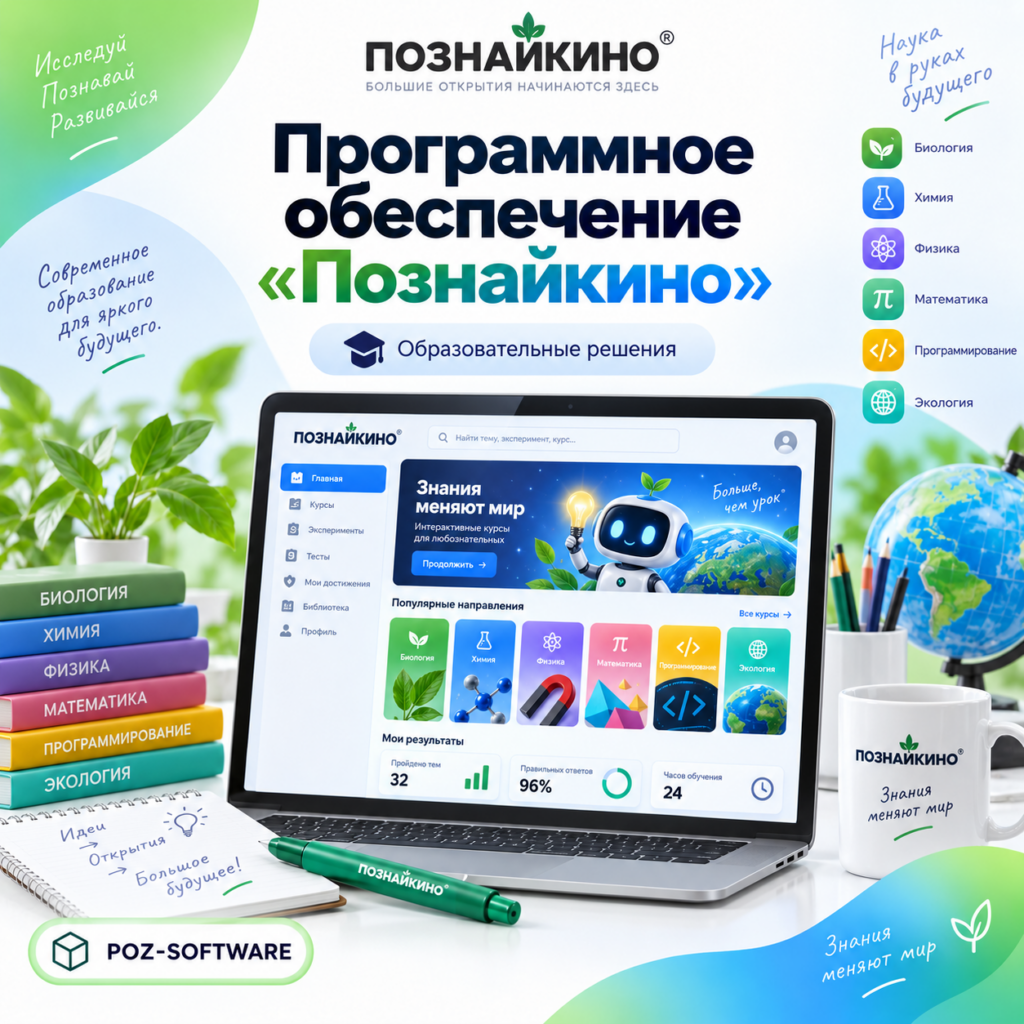 Программное обеспечение Познайкино