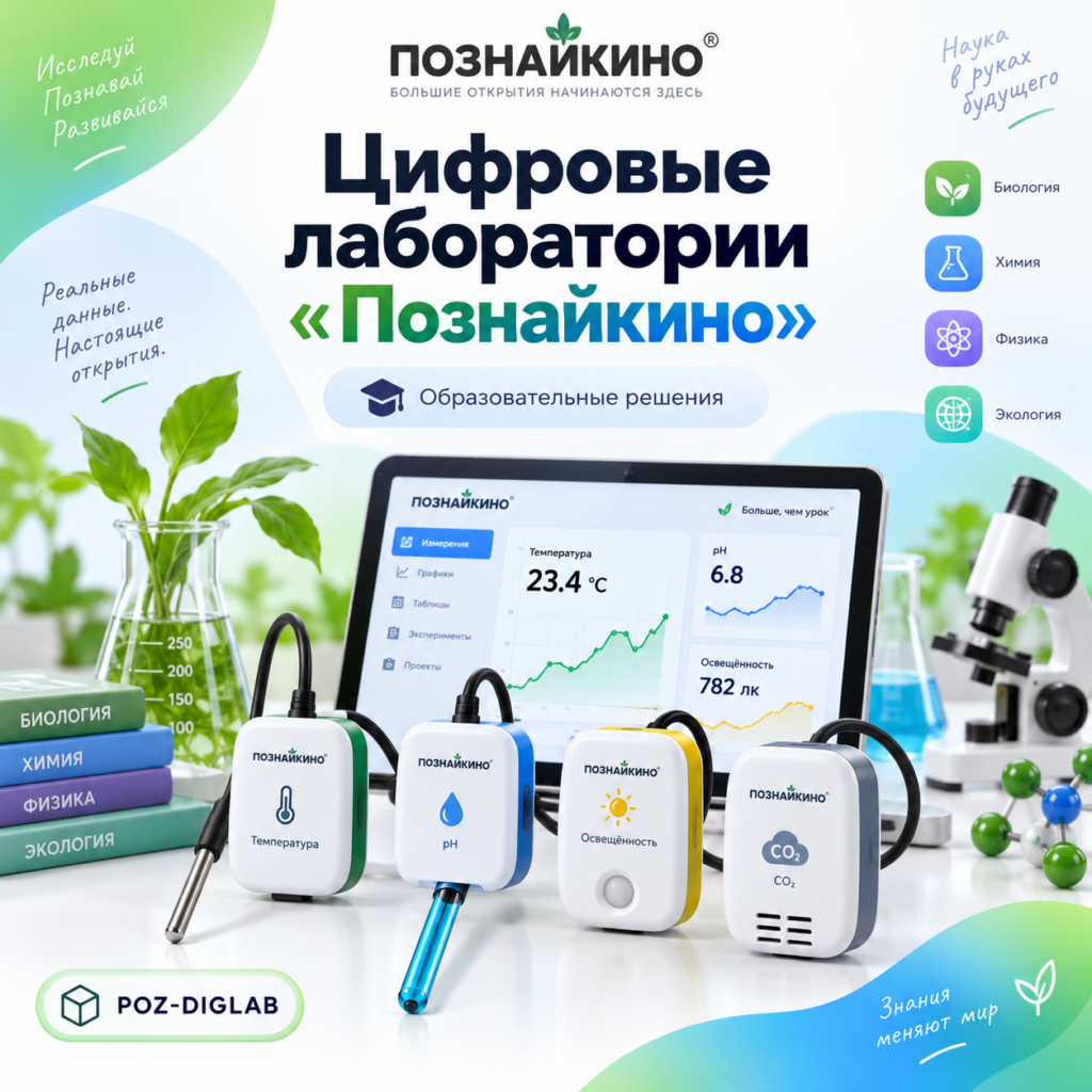 Цифровые лаборатории Познайкино